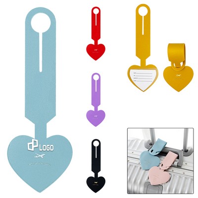 Heart-Shaped Golf Bag Tag