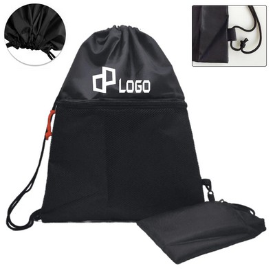15X15.75 Inch Terylene Drawstring Backpack