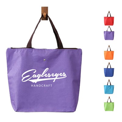 Waterproof Foldable Shopping Tote Bag