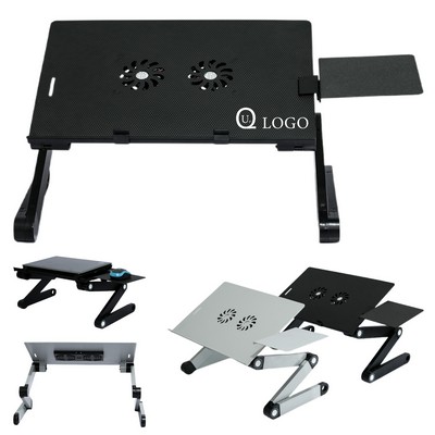 Foldable Laptop Cooling Desk Set