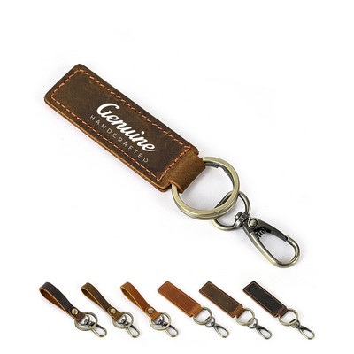 Leather Valet Keychain