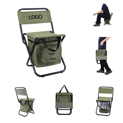 Fishing Chair with Cooler Bag