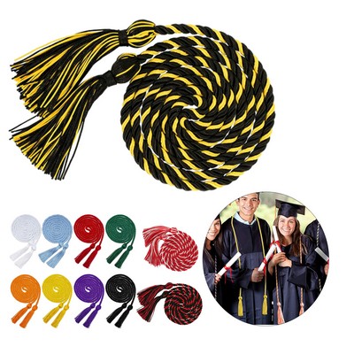 Graduation Honor Cord with Tassels 68 Inch.