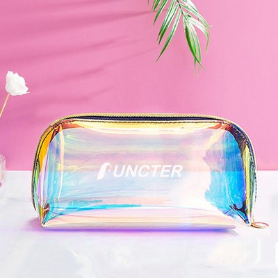 Laser Cosmetic Bag Toiletry Large Storage Bag For Women, Girls