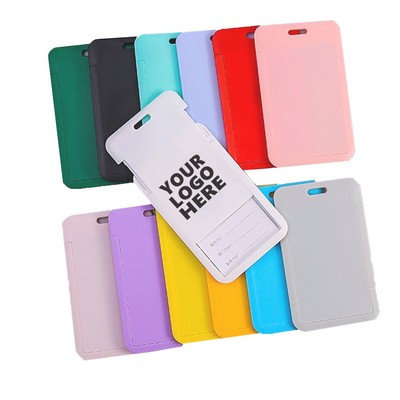A Variety Of Colors ID Card Holder