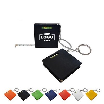 Tape Measure Level Keychain