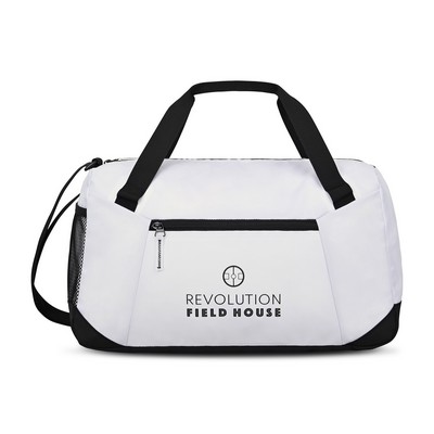 Rally Recycled Sport Duffel - White