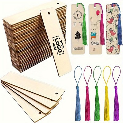 Elegant Wooden Bookmark.