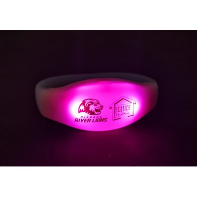 Sound-controlled LED Wristband