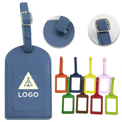 PU Leather Luggage Tags