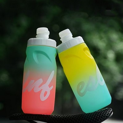 20oz Gradient-Colored Cycling Water Bottle