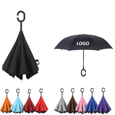 Inverted Reverse Upside Down Umbrella