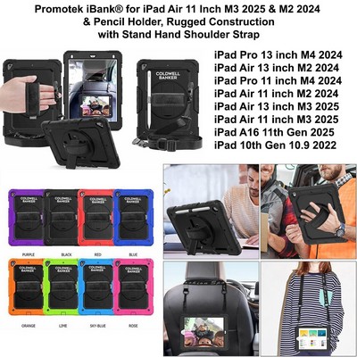 iBank ® Shockproof Case compatible with iPad Air 11" M3 2025 & M2 2024