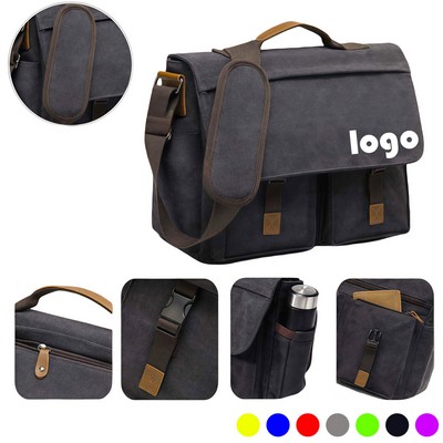 Laptop Briefcase Messenger Bag For Men