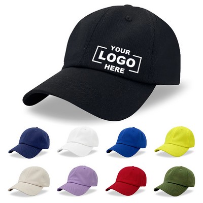 Unisex Solid Color Baseball Cap