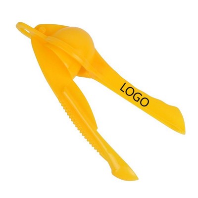 Plastic Manual Juicer W/ Easy Squeeze