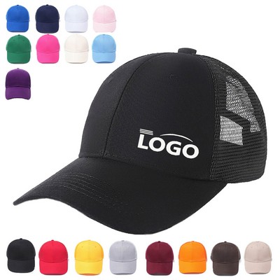 Cotton Twill Mesh Back Cap