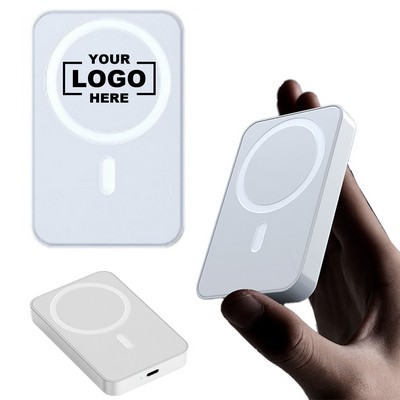 5000mAh Magnetic Wireless Power Bank.