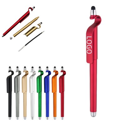 Black Neutral Ballpoint Pen With Touch Control