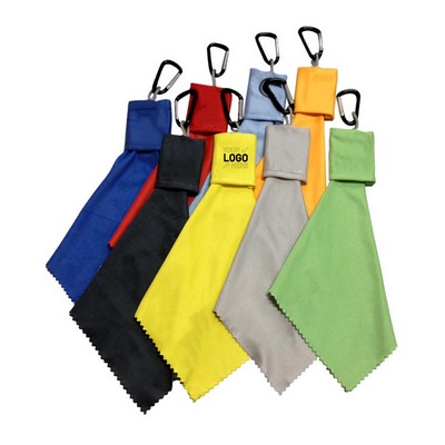 Microfiber Lens Cloth Cleaning Pouch