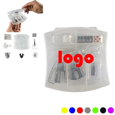 Mini Office Supply Kit Set with Portable Case