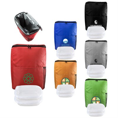 Handy Sporty Cooler Backpack Set