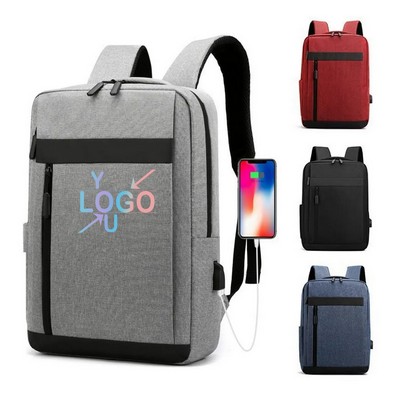 Waterproof Laptop Bag with USB Port