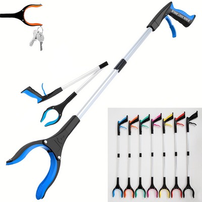 Ergonomic Aluminum Foldable Reacher Grabber w/ Magnetic Tip