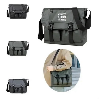 Customizable Fashion Messenger Bag