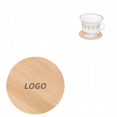 Bamboo Placemats Coasters Round Bamboo Tray