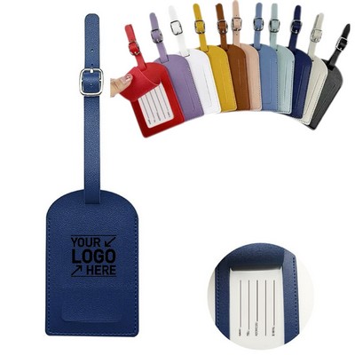 Privacy Protection Luggage Tag PVC Baggage ID Label Tags