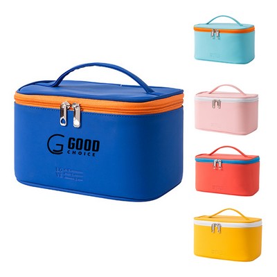 Top Handle Makeup Bag