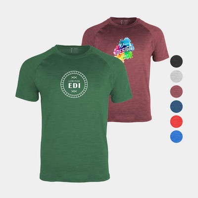 Ultra Soft Stretch Fit Dye Men's Crew Neck Tee