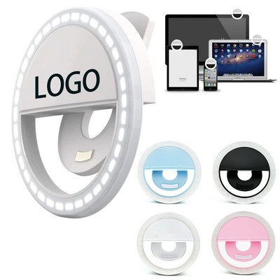Portable Rechargeable Selfie Ring Light
