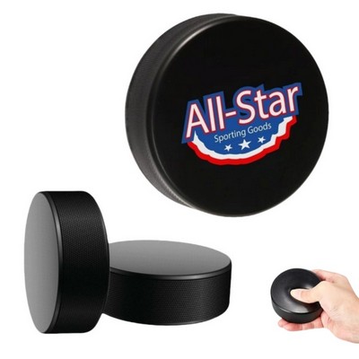 3-Inch PU Stress Relief Hockey Puck