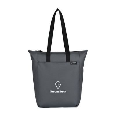 Renew rPET Zippered Tote - Durango Grey
