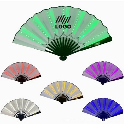 13" Led Luminous Folding Fan