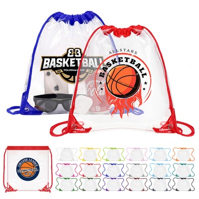 Clear Drawstring Pouch