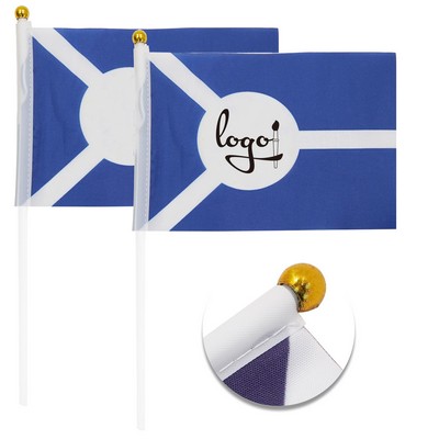 4" x 6" Handheld Custom Flag