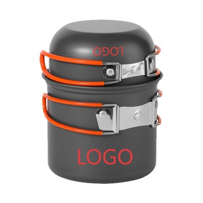 Compact 2-Piece Pots Cookware Set