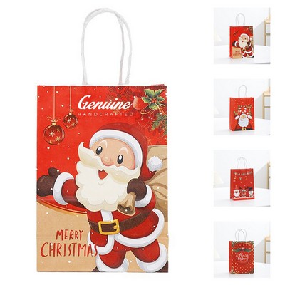 Christmas Gift Paper Tote Bag