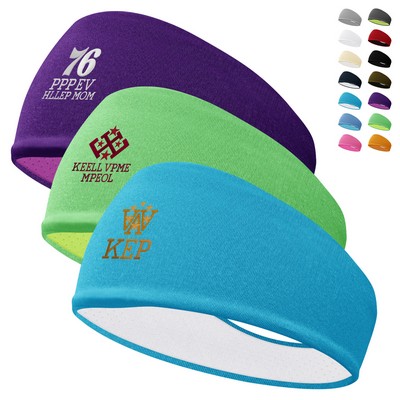 Sublimation Full Color Printing Widened Sports Headband