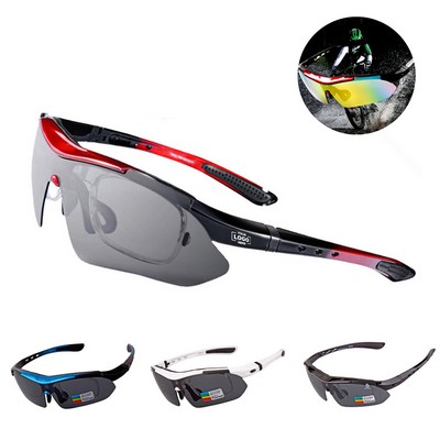 Polarized Sports Cycling Glasses