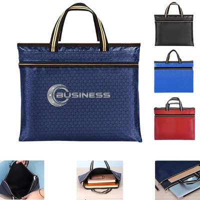 Large-Capacity Oxford Coth Briefcase