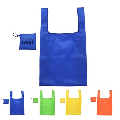 Reusable Shopping Bag Foldable Tote Bag With Buckle