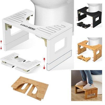 Bamboo Toilet Squat Stool