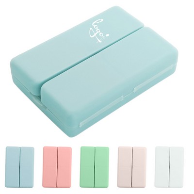 PP Magnetic Portable 7-Compartment Pill Box