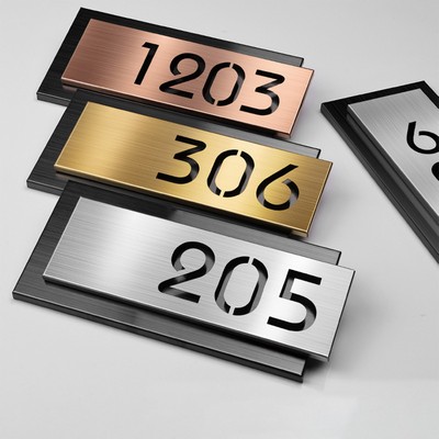 House Number Sign for Outside