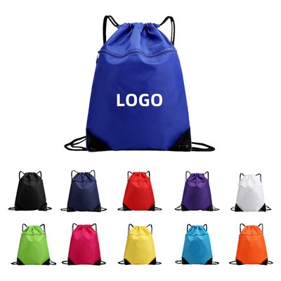 Oxford Cloth Drawstring Backpack Sports Backpack