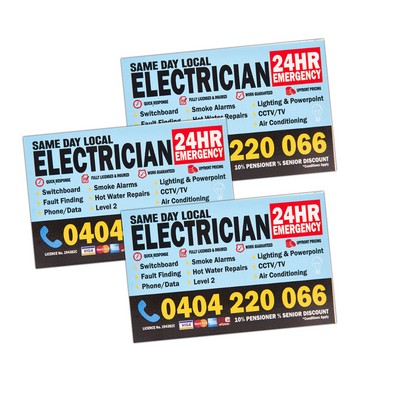 Custom Fridge Magnet with 30 Mil Thickness (2.5" x 4.5")